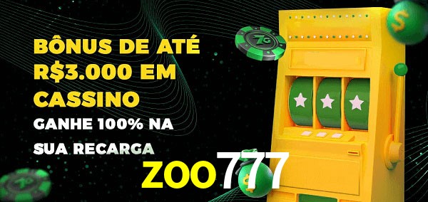 zoo777 melhor bônus de depósito