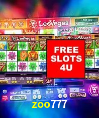 Slots com jackpots e giros grátis na zoo777